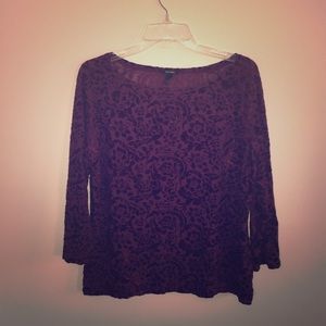 Escada Crushed Velvet Top